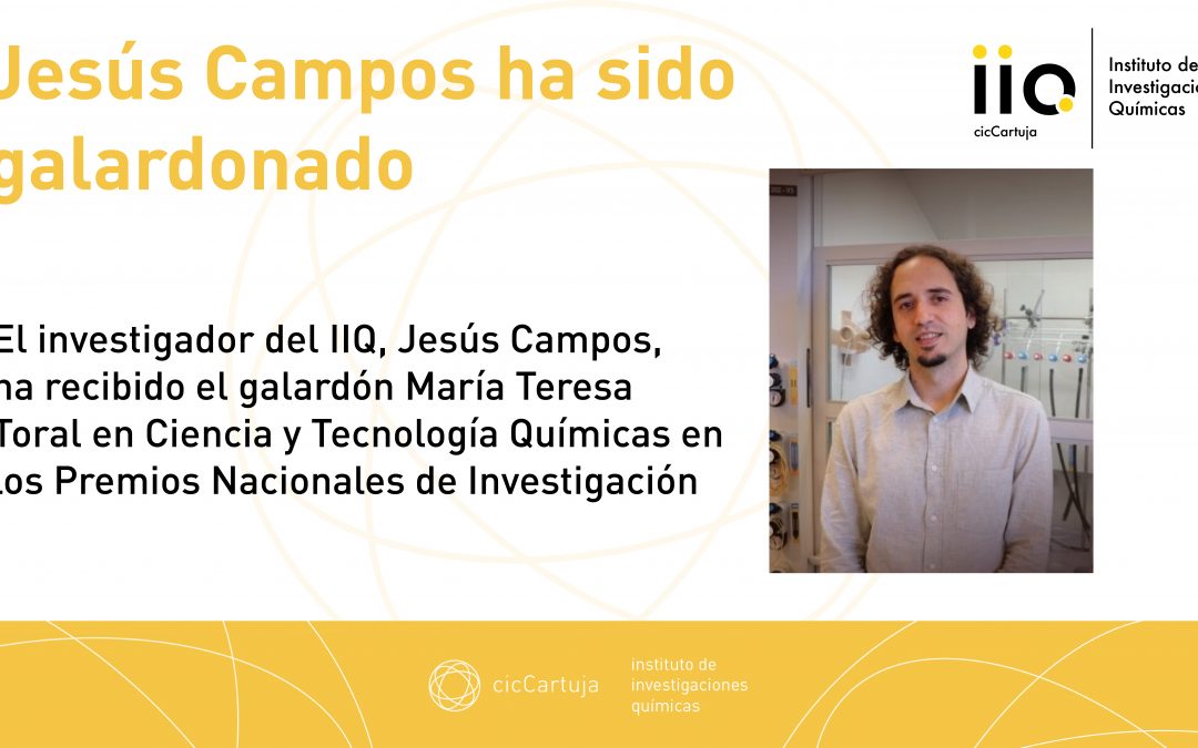 Conozcamos a Jesús Campos, investigador del IIQ